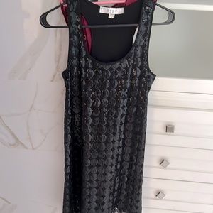 Good quality black fancy formal dress